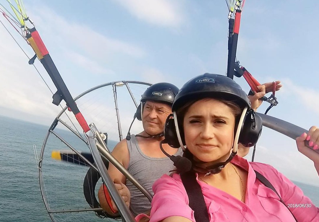 Paragliding in Batumi-巴统必去景点
