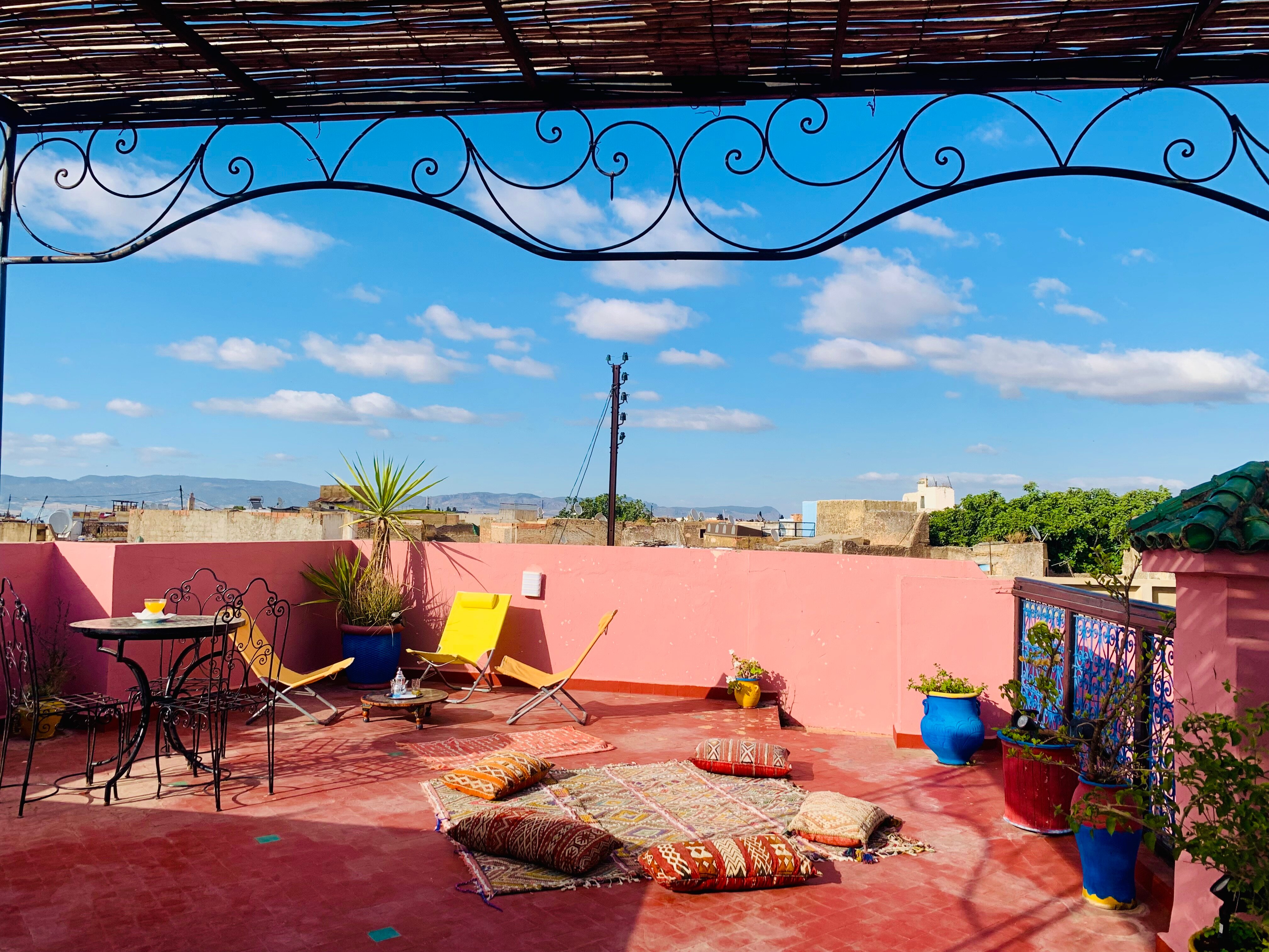 Riad Zahraa-家庭/游戏区