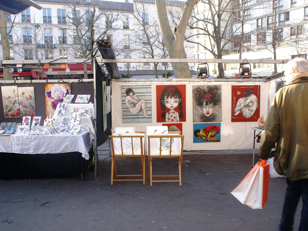 Le Marche De La Creation De Paris Montparnasse-巴黎必去景点