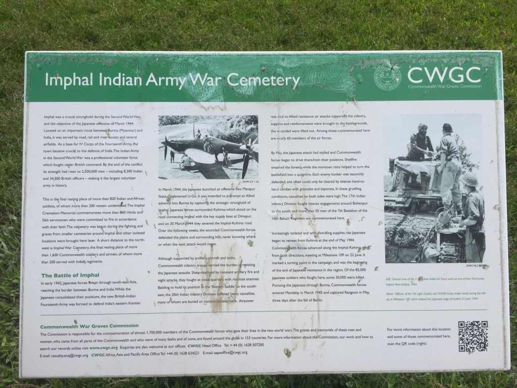 Indian Army War Cemetery-因帕尔必去景点
