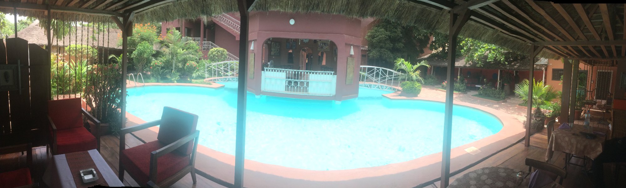 Casa du fleuve-泳池