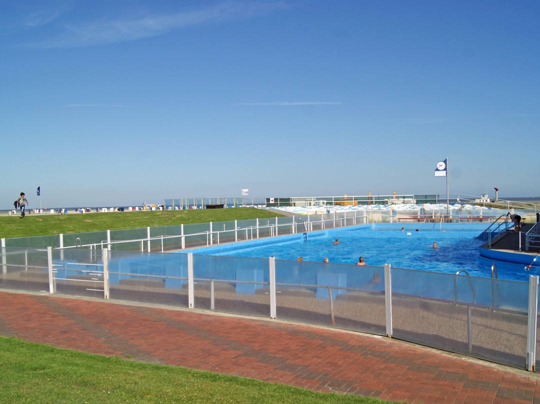 Carolinensiel旅游景点-Beheiztes Meerwasser-Freibad