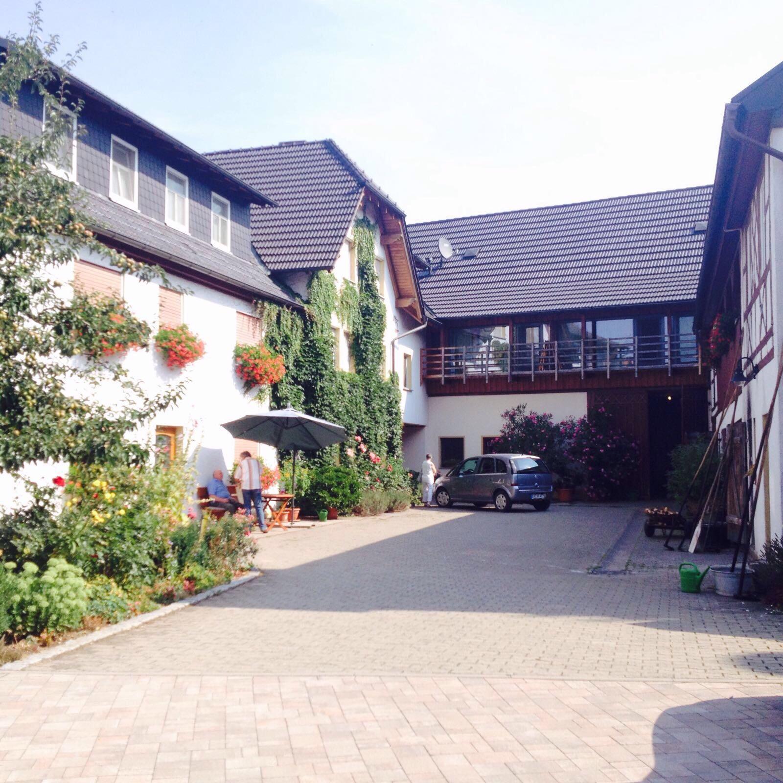 Pension Am Krausenbach Sabine Weiß-浴室
