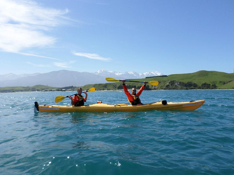 凯库拉皮划艇之旅-Kaikoura必去景点