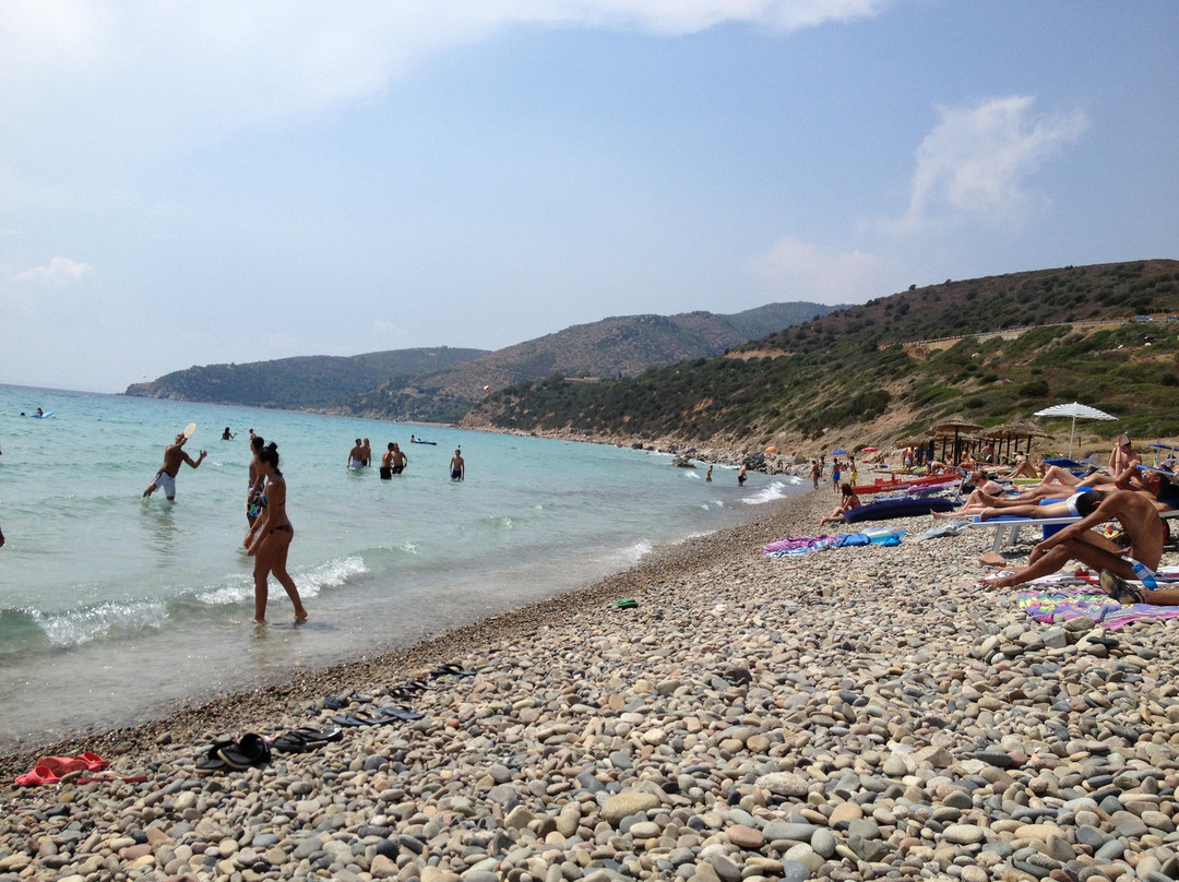 Spiaggia di Mari Pintau-夸尔图－圣埃莱娜必去景点