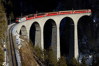 Landwasser Viaduct-Filisur必去景点