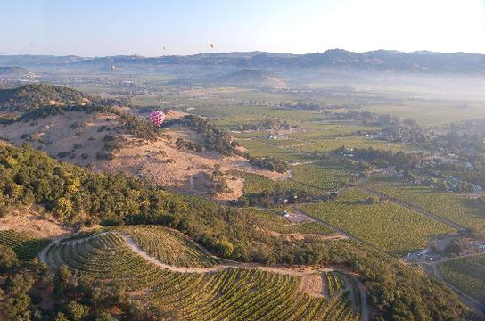 山谷热气球之旅-纳帕必去景点