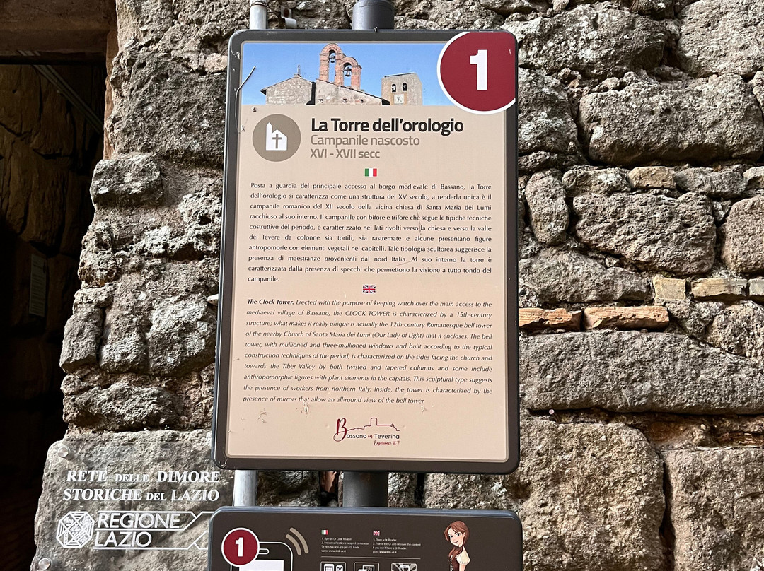 Torre dell'Orologio-Bassano in Teverina必去景点