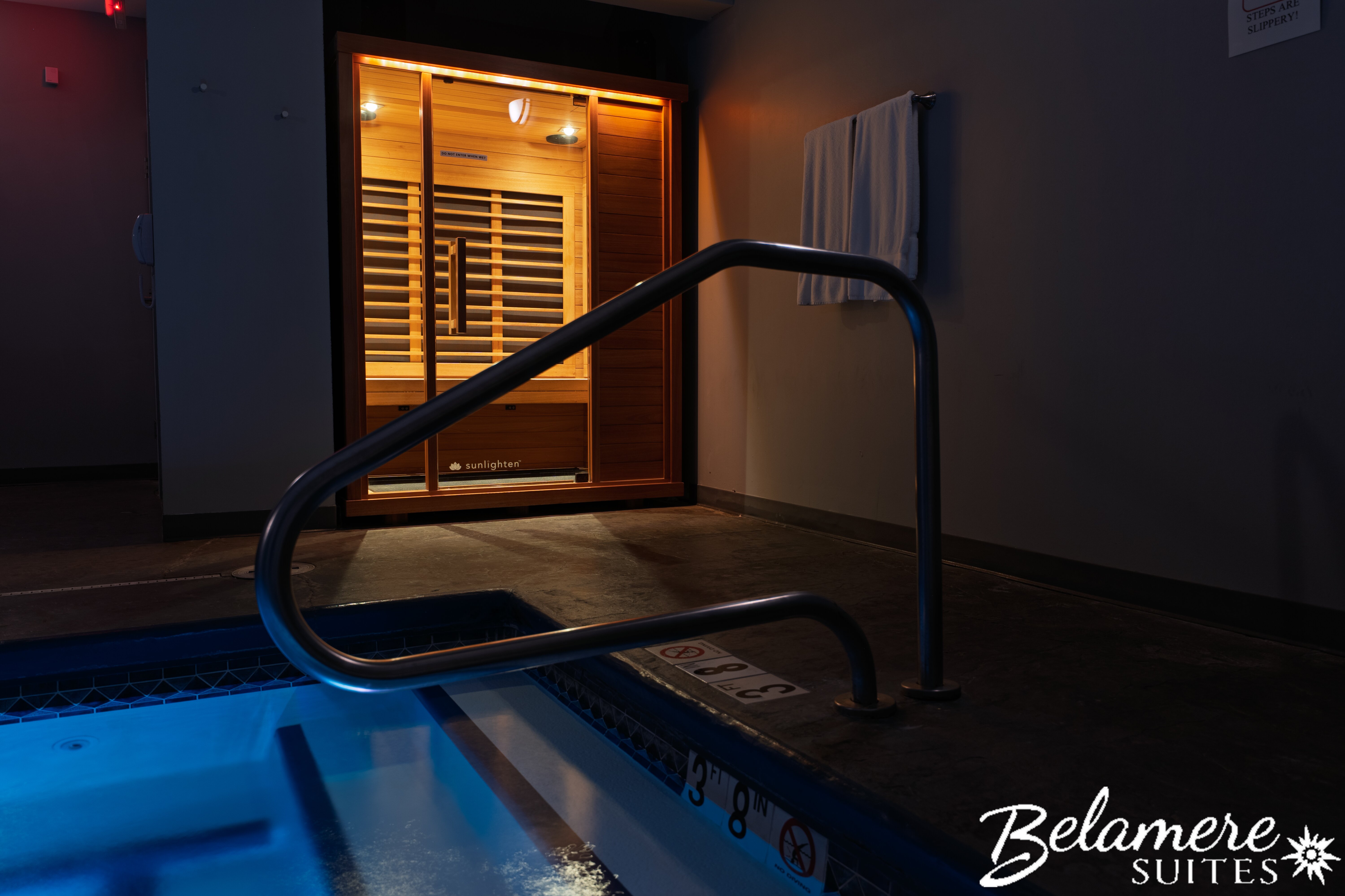 Belamere swimming pool suites-泳池