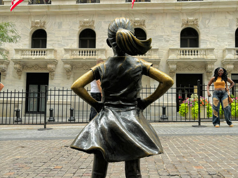 Fearless Girl-纽约市必去景点