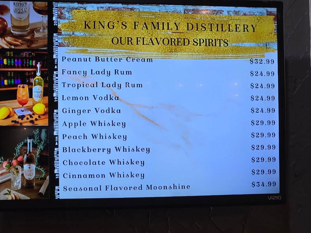 King's Family Distillery-塞维尔维尔必去景点