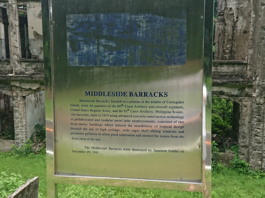 Middle Side Barracks-Corregidor Island必去景点