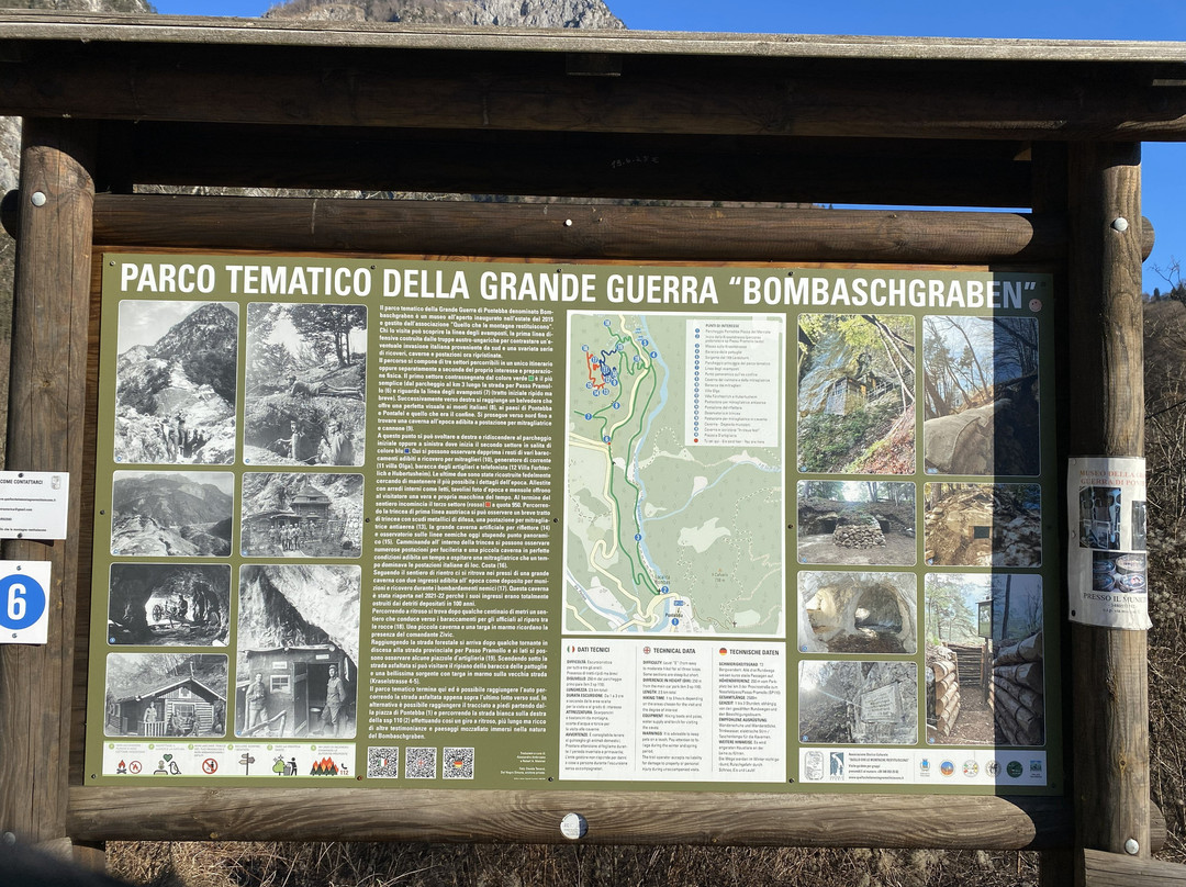 Parco Tematico della Grande Guerra - Bombaschgraben-Pontebba必去景点