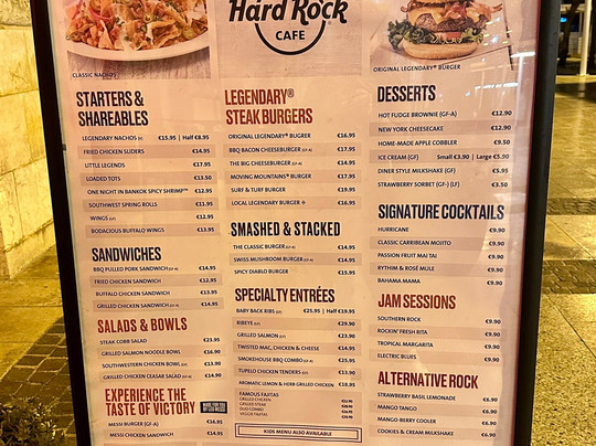 Hard Rock Cafe Malta-圣朱利安斯必去景点