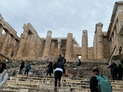 Propylaea-雅典必去景点