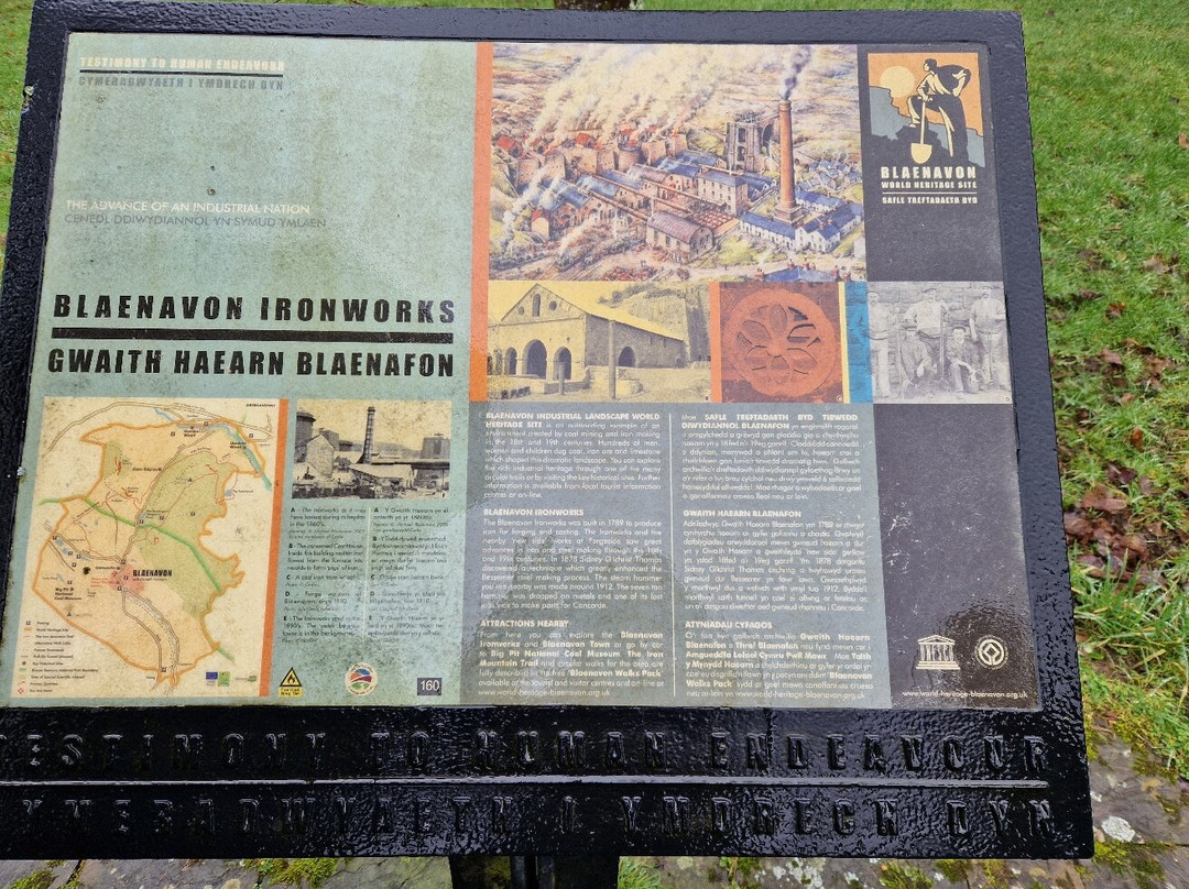 Blaenafon Ironworks-卡莱纳冯必去景点