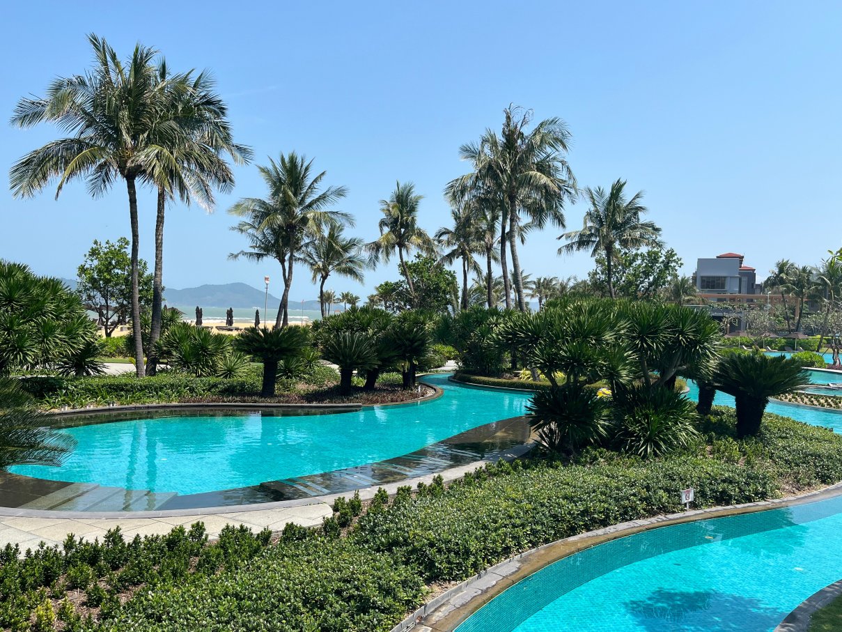 越南中部兰珂悦椿度假村-泳池