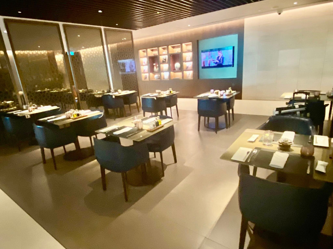 Qatar Airways Premium Lounge - Changi Airport