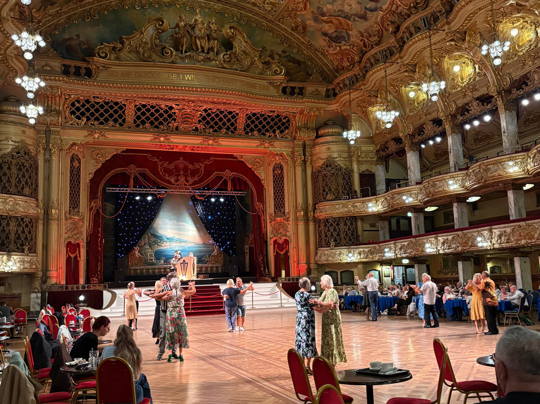 Blackpool Tower Ballroom-黑潭必去景点