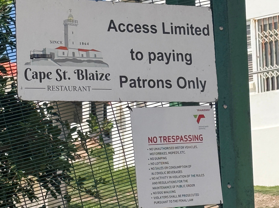 Cape St Blaize Lighthouse-莫塞尔贝必去景点