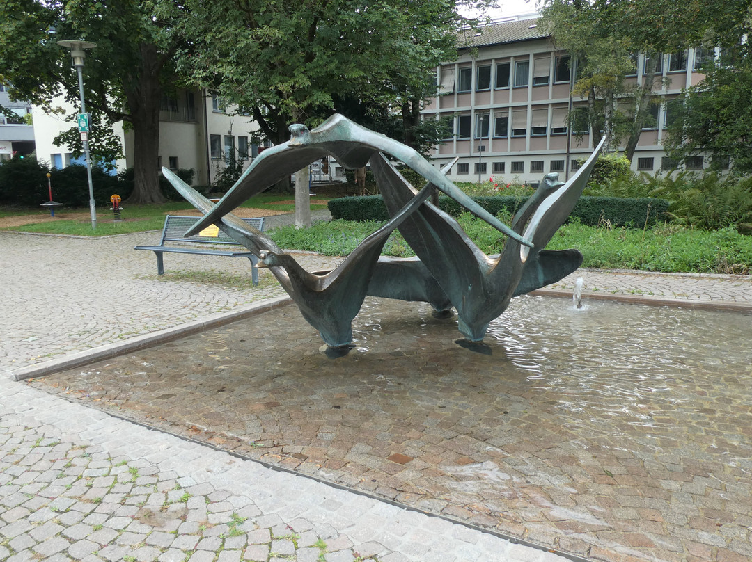 Skulptur Schwäne景点图片