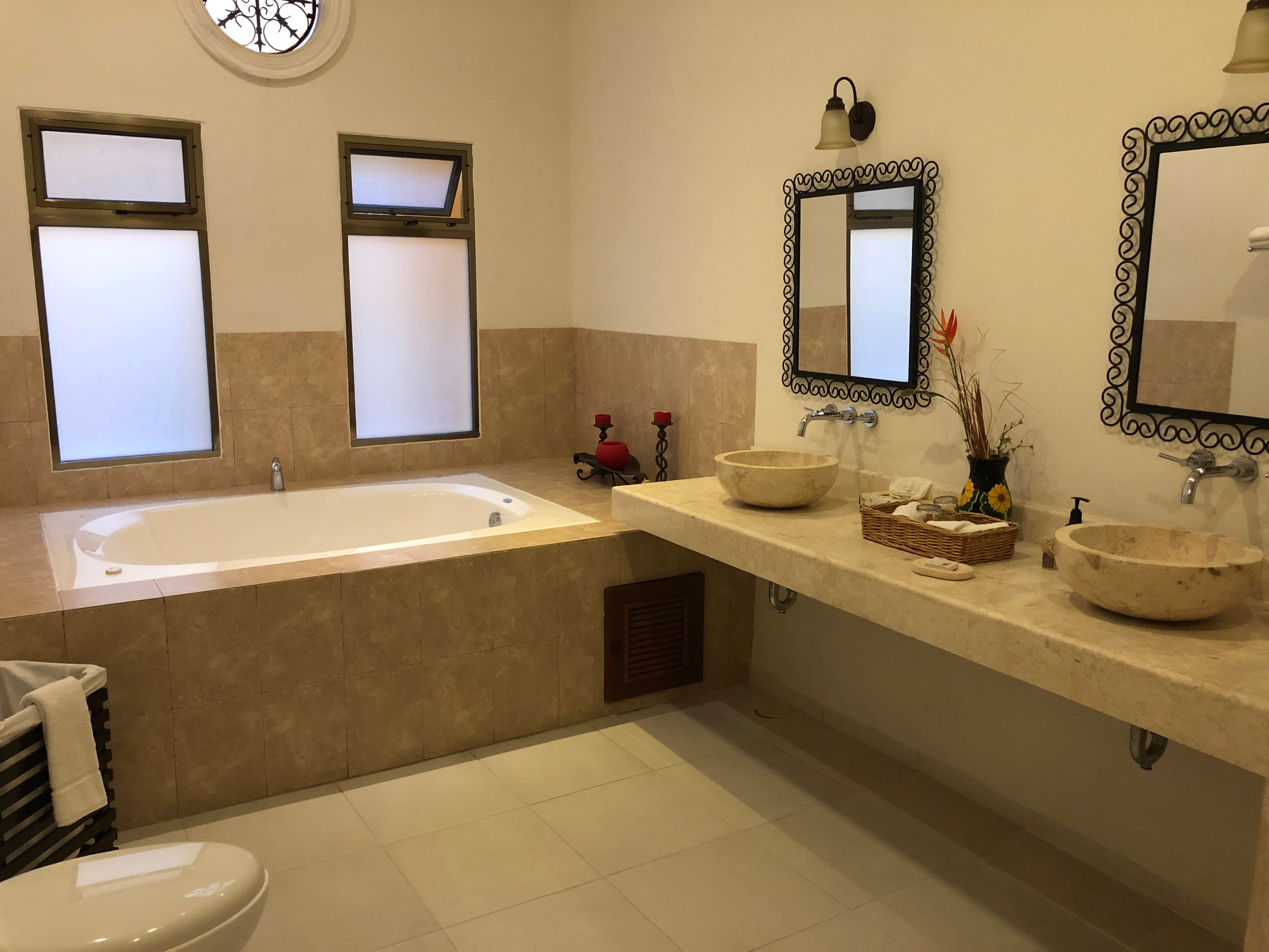 Merida Santiago Hotel Boutique-浴室