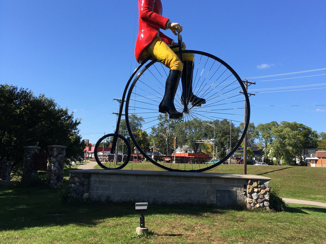 World's Largest Bicyclist-Sparta必去景点