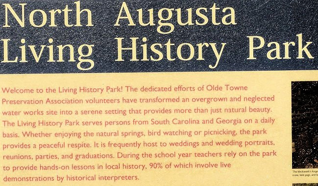 Living History Park-North Augusta必去景点