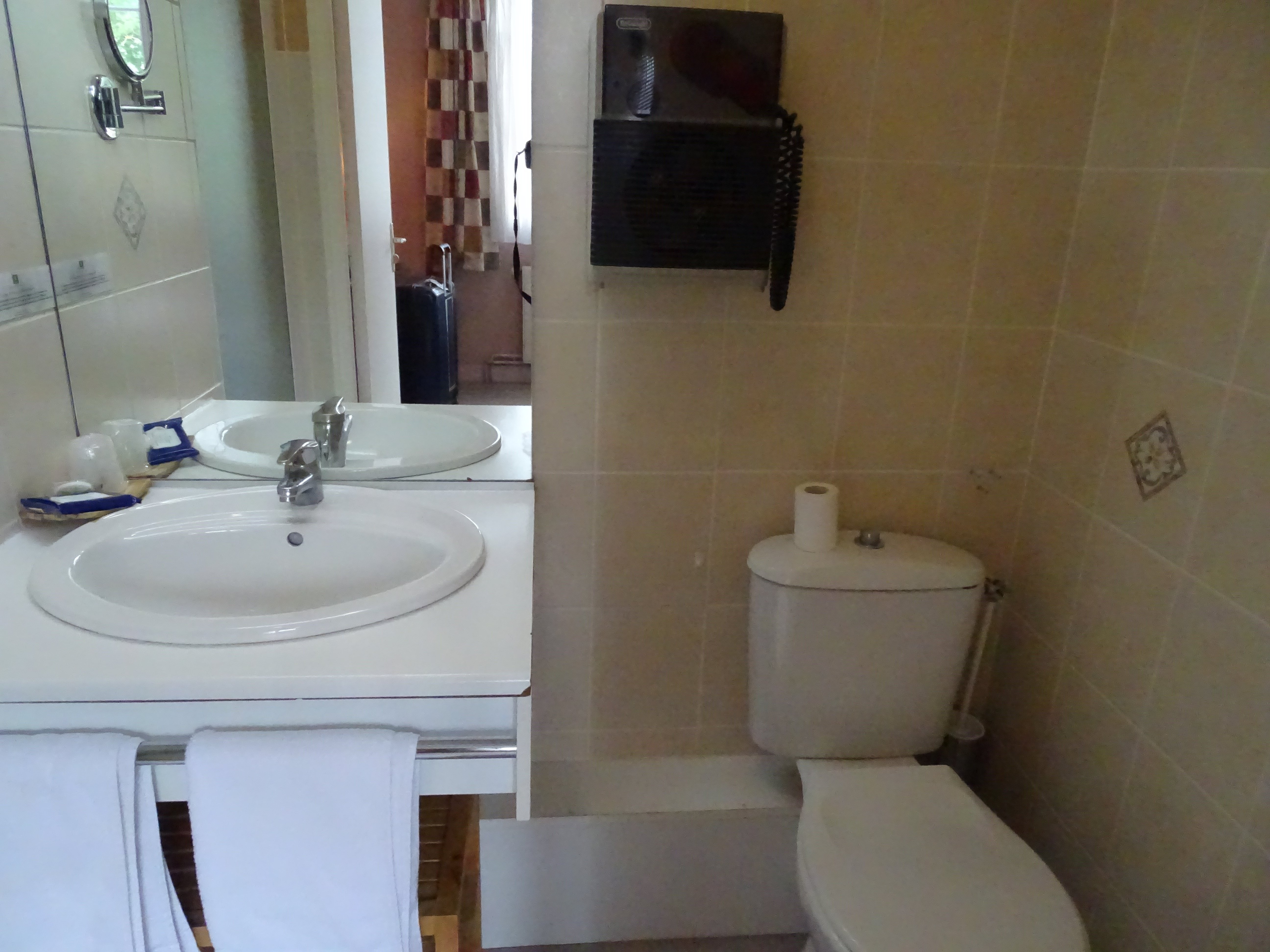 Logis Hôtel la Villa des Houx-浴室