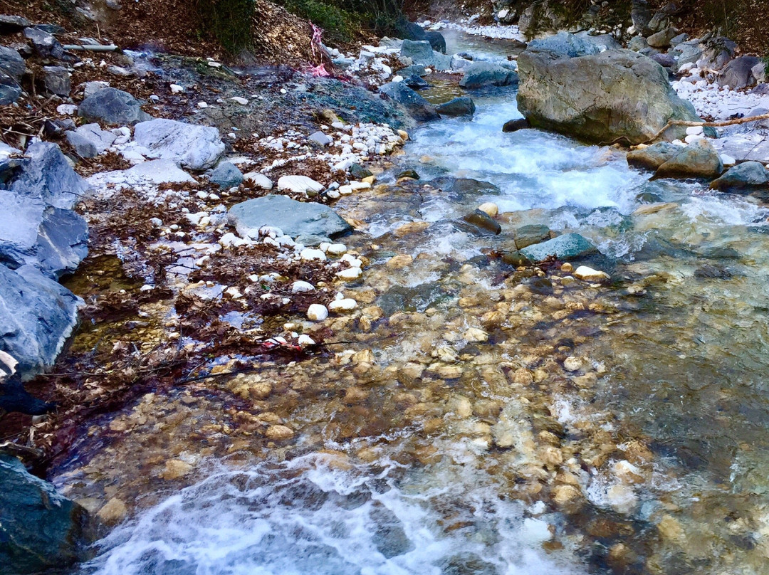 Waterfalls in Loutraki Aridaias-Loutraki必去景点