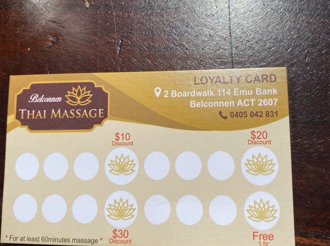 Belconnen Thai Massage-堪培拉必去景点