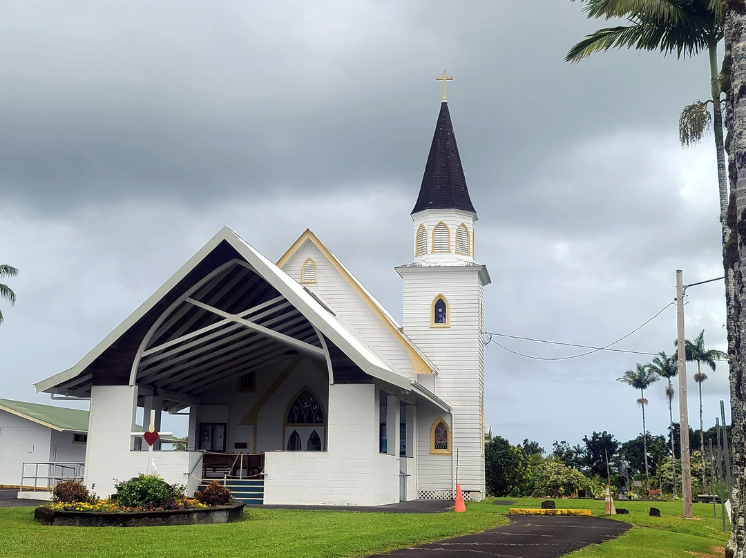 Sacred Heart Church Pahoa景点图片