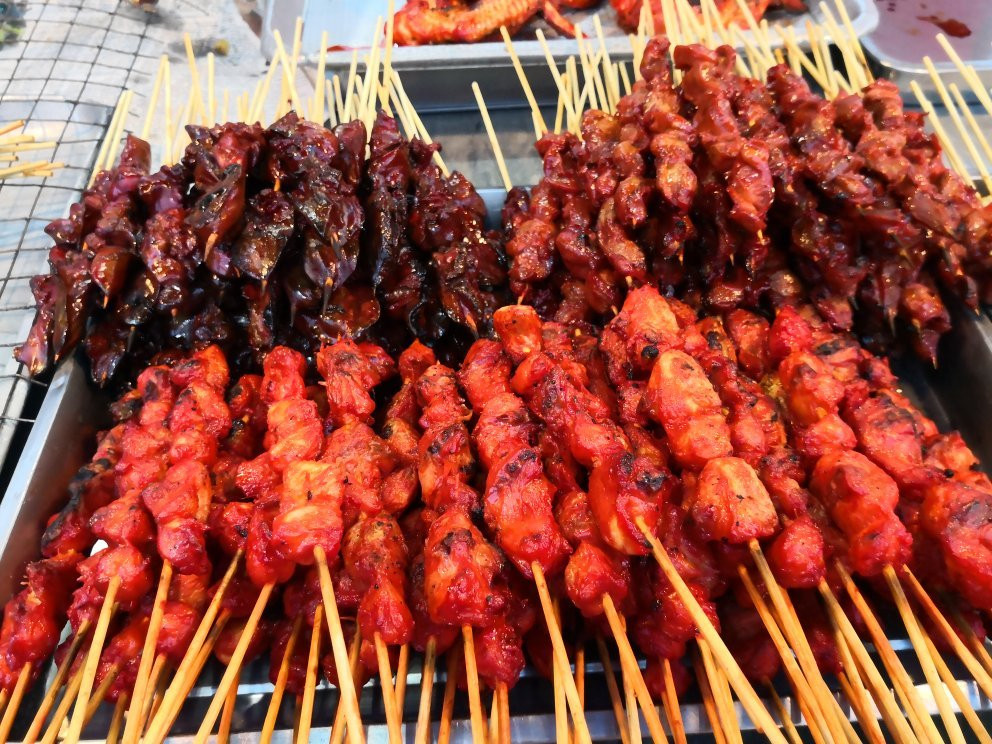 Sibu Night Market-诗巫必去景点