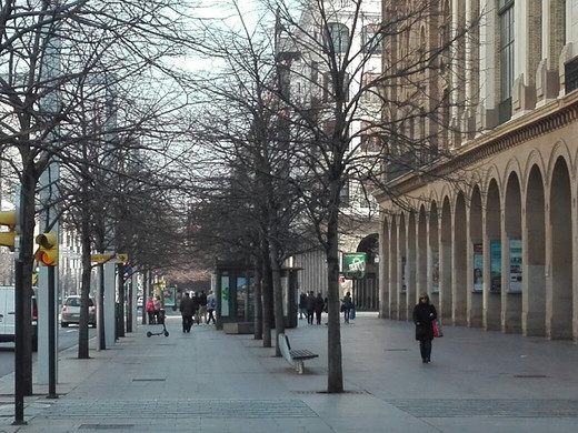Paseo de la Independencia-萨拉戈萨省必去景点