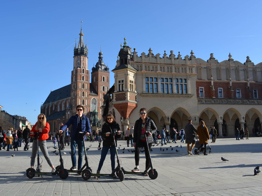 eScooters Tours-克拉科夫必去景点