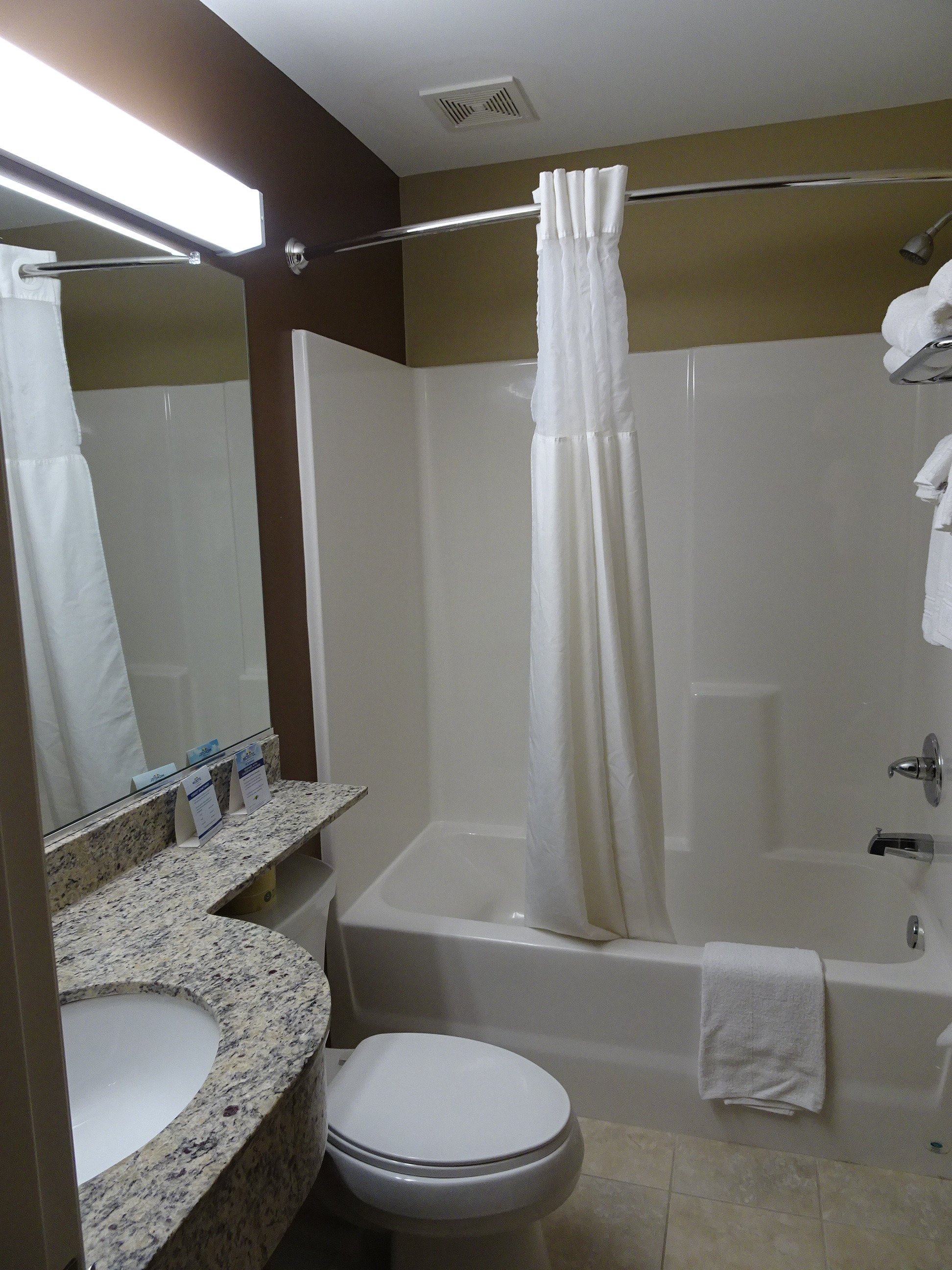Microtel Inn & Suites by Wyndham Cambridge-浴室