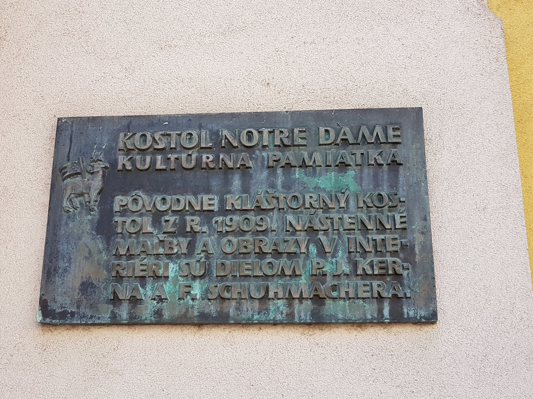 Kostol Notre Dame-Trencin必去景点