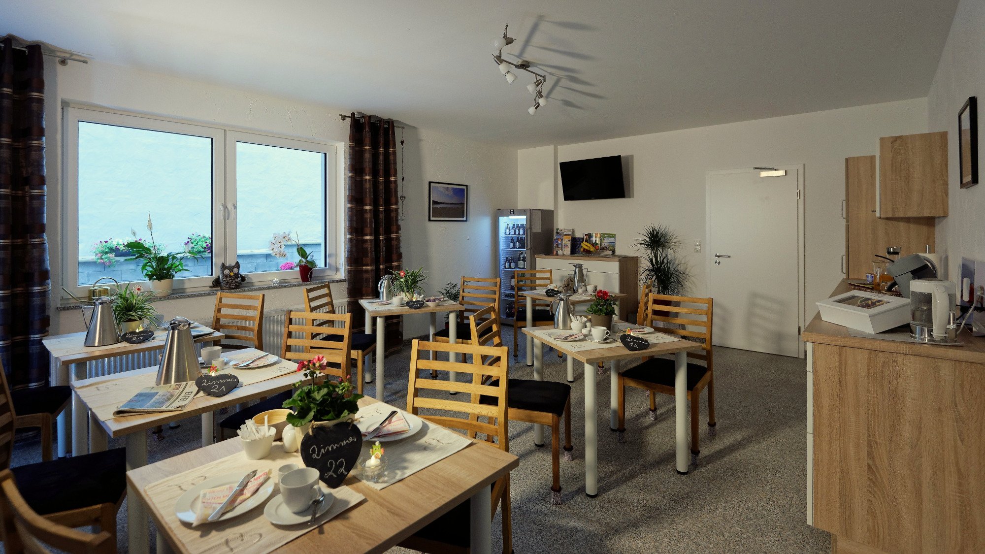 Gastehaus Am Hochsimmer-餐饮