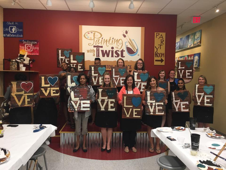 Painting with a Twist-威尔明顿必去景点