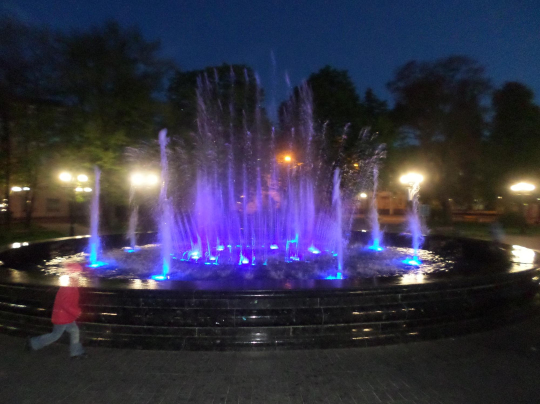 Fountain with Lights and Music-Chernihiv必去景点