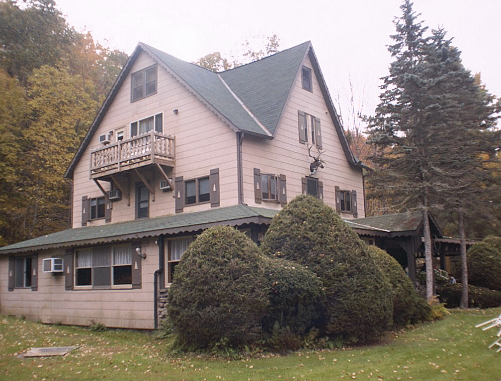 Slide Mountain Forest House-浴室