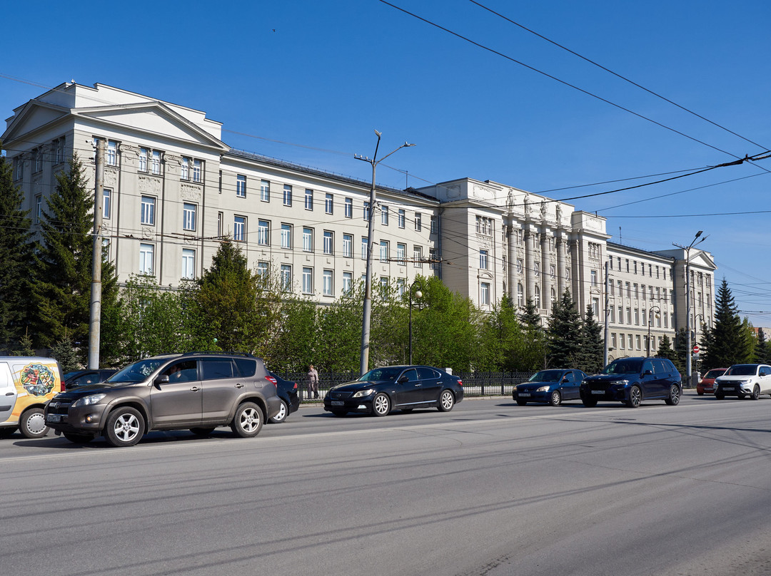 Administration Building of Omsk Railway-鄂木斯克必去景点