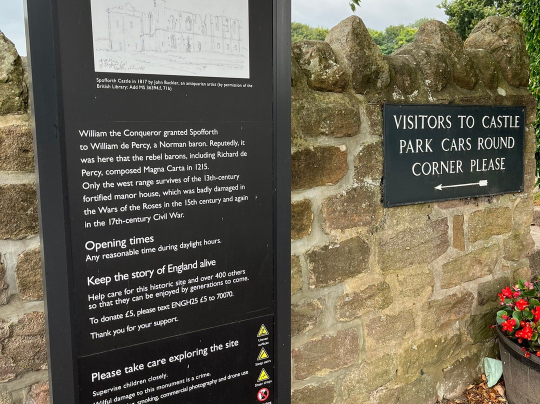 Spofforth Castle景点图片