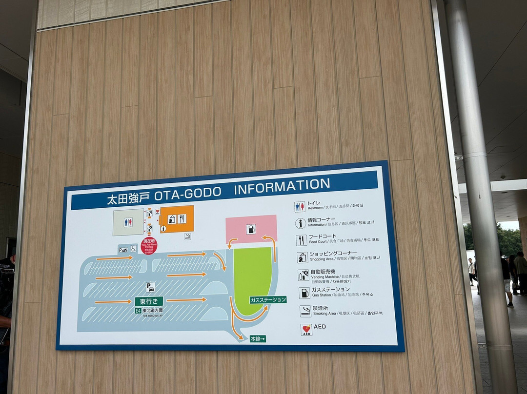 Ota Godo Parking Area Westbound and Eastbound-太田市必去景点