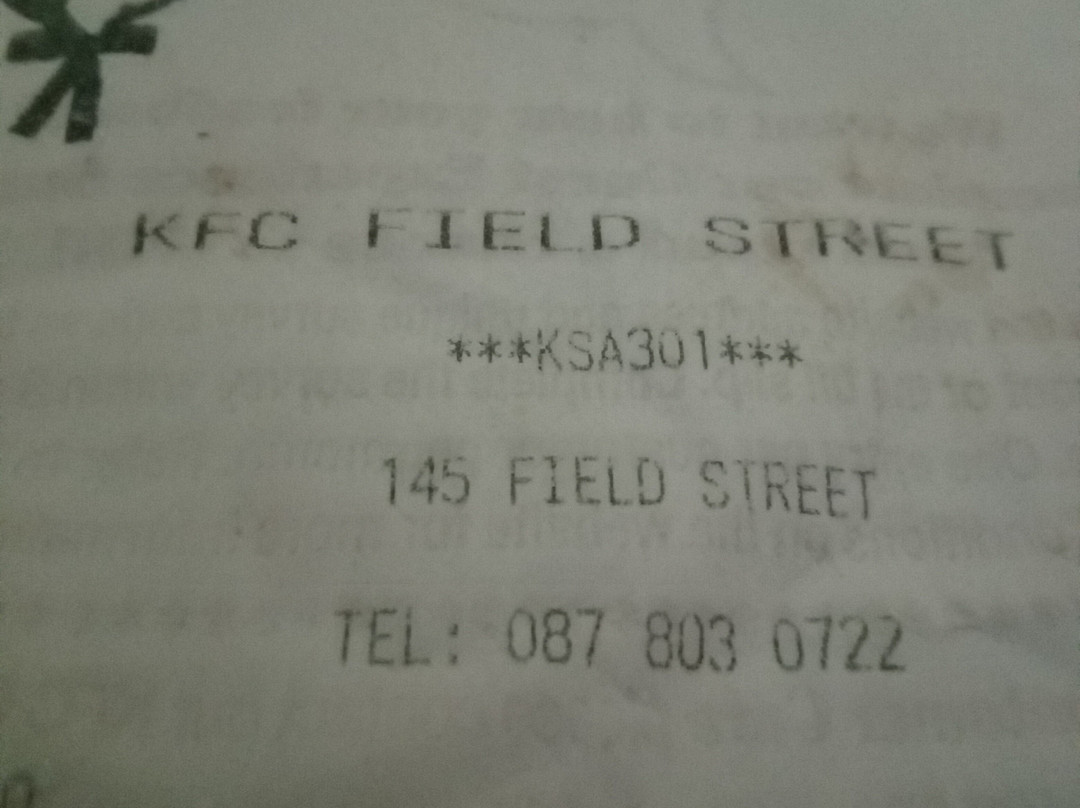 KFC Field Street