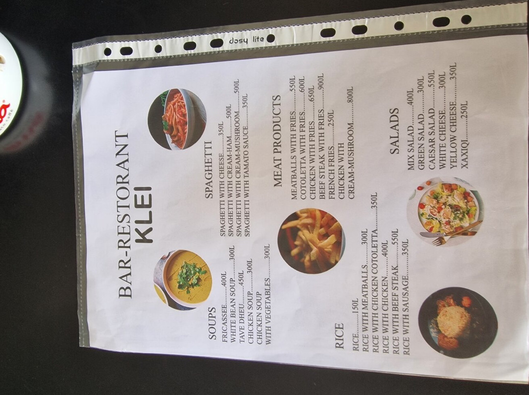 Bar Restaurant Klei
