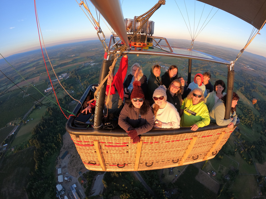 Portland Rose Hot Air Balloons-Aurora必去景点