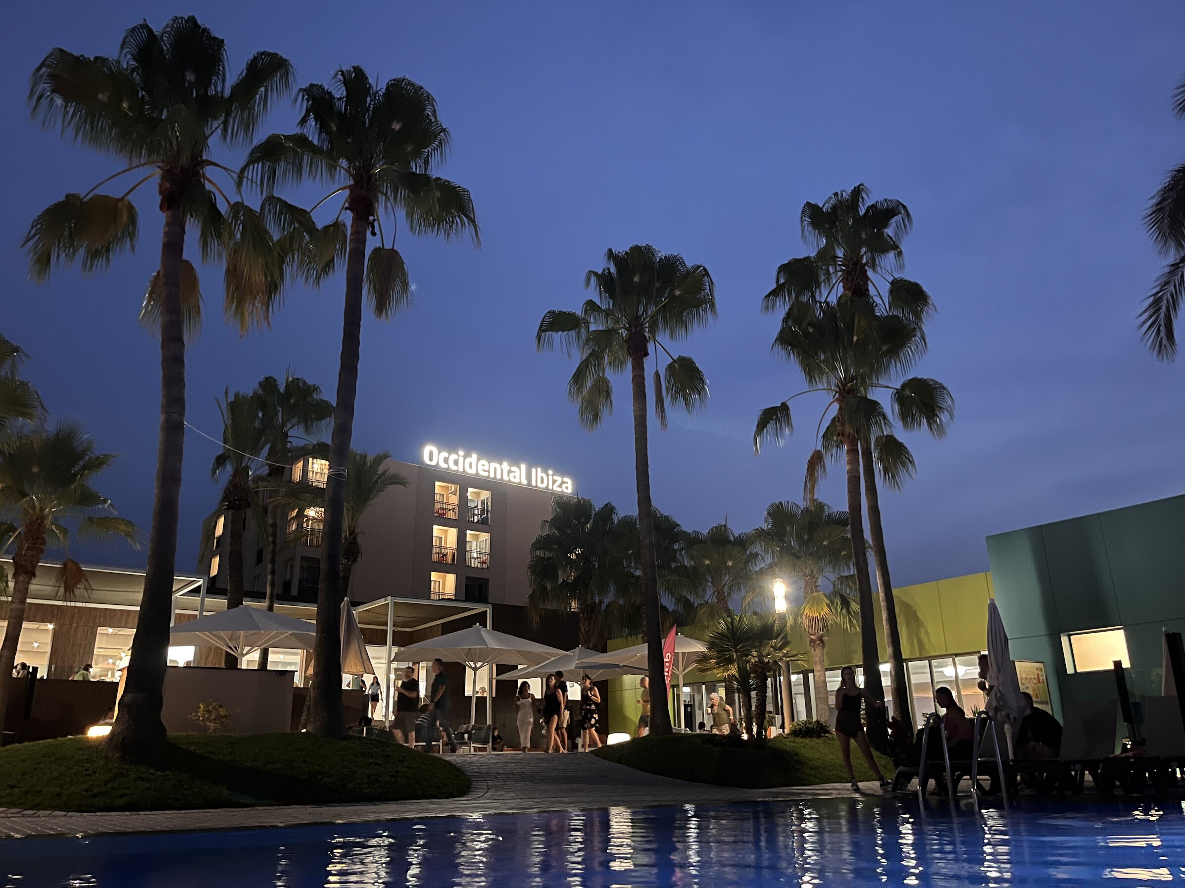 Occidental Ibiza-泳池