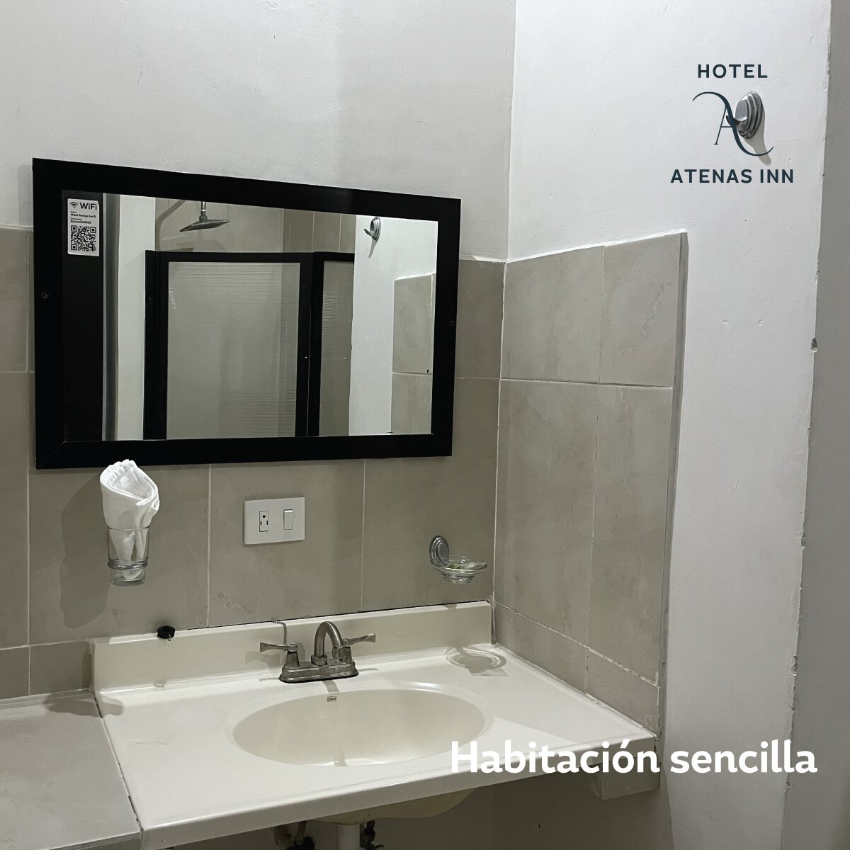 Hotel Atenas Inn-浴室