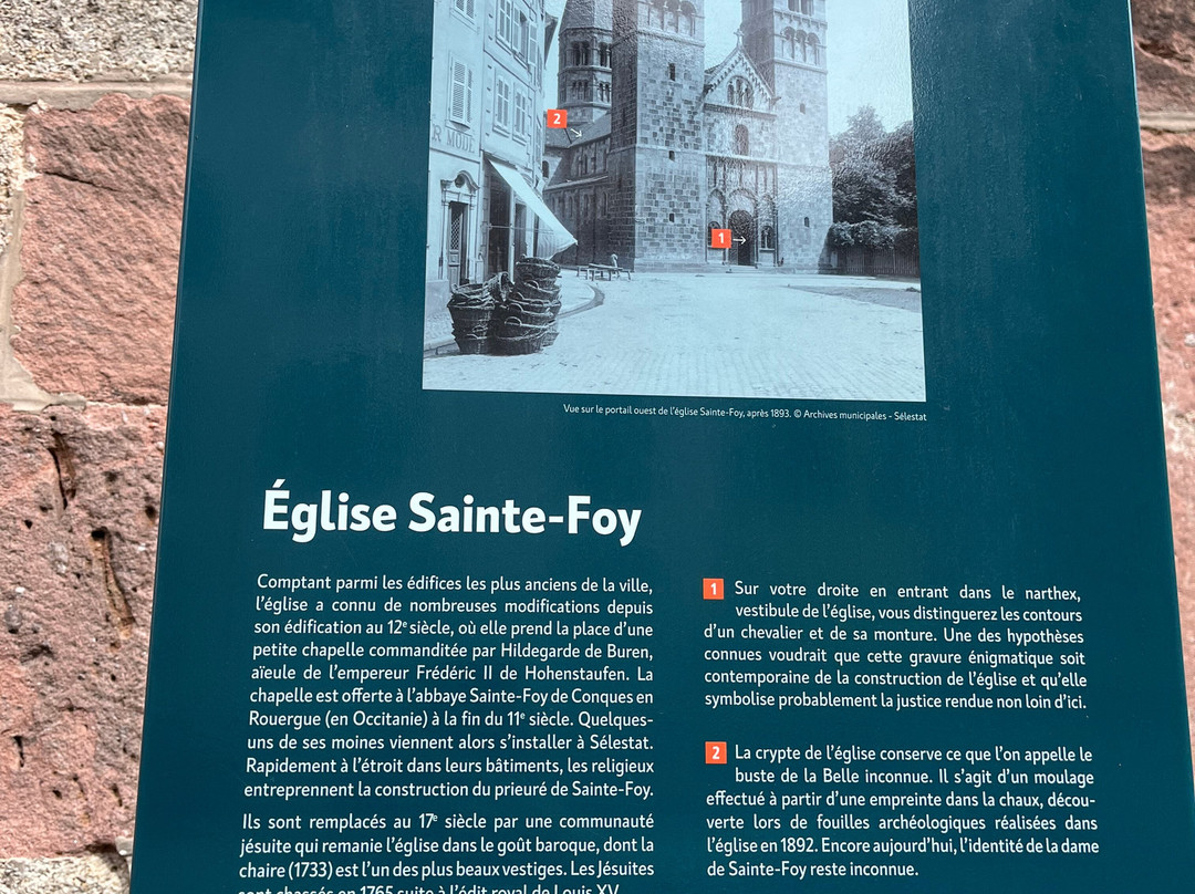 Église Sainte-Foy-塞勒斯塔必去景点